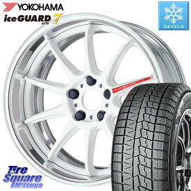 YOKOHAMA R7120 ice GUARD7 IG70 アイスガード スタッドレス 225/45R18 WORK EMOTION ZR10 L Disk AZW 18インチ 2ピース 18 X 7.5J +40 5穴 114.3