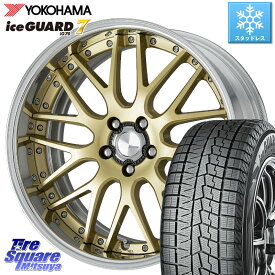 YOKOHAMA R7164 ice GUARD7 IG70 アイスガード スタッドレス 235/45R18 WORK Lanvec LM1 O Disk 18インチ 2ピース 18 X 8.0J +40 5穴 114.3