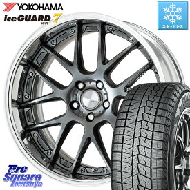 YOKOHAMA R7164 ice GUARD7 IG70 アイスガード スタッドレス 235/45R18 WORK Lanvec LM7 O Disk 18インチ 2ピース 18 X 8.0J +40 5穴 114.3