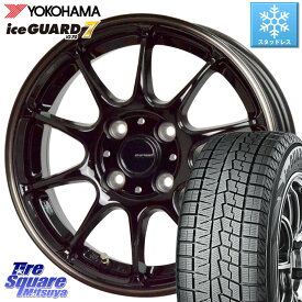 YOKOHAMA R7156 ice GUARD7 IG70 アイスガード スタッドレス 195/50R16 HotStuff G・SPEED P-07 ジー・スピード ホイール 16インチ 16 X 6.0J +43 4穴 100 アクア シエンタ フィット ヤリス