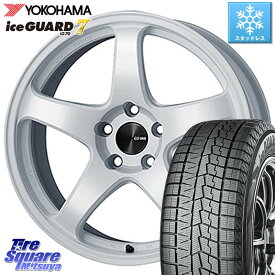 YOKOHAMA R7161 ice GUARD7 IG70 アイスガード スタッドレス 195/45R17 KYOHO ENKEI エンケイ PerformanceLine PF05 WH 17インチ 17 X 7.0J +45 4穴 100 アクア フィット ヤリス ロードスター