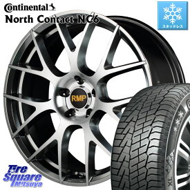 コンチネンタル NorthContact NC6 ノースコンタクト スタッドレス 225/60R17 MANARAY MID RMP - 027F 17インチ ホイール 17 X 7.0J +40 5穴 114.3 アルファード エクストレイル デリカ D5 D:5