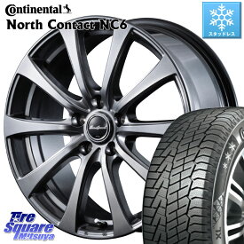 コンチネンタル NorthContact NC6 ノースコンタクト スタッドレス 205/50R17 MANARAY MID EuroSpeed G10 ホイール 17インチ 17 X 7.0J +48 5穴 100 インプレッサ カローラスポーツ