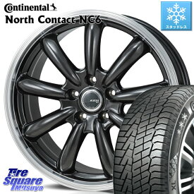 コンチネンタル NorthContact NC6 ノースコンタクト スタッドレス 235/50R18 MONZA JP STYLE Bany ホイール 18インチ 18 X 8.0J +40 5穴 114.3 アルファード