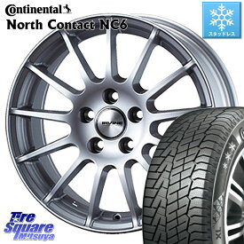 コンチネンタル NorthContact NC6 ノースコンタクト スタッドレス 235/55R19 WEDS IR98538R/6 ウェッズ IRVINE F01 ホイール 19インチ 19 X 8.5J(MB X253) +38 5穴 112 メルセデスベンツ GLC(X253)