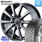 ヴェゼル コンチネンタル VikingContact 7 バイキング スタッドレス 215/60R16 MANARAY MID EuroSpeed G10 ホイール 16インチ 16 X 6.5J +53 5穴 114.3