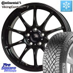 ヴェゼル コンチネンタル VikingContact 7 バイキング スタッドレス 215/60R16 HotStuff G.SPEED G-07 ホイール 16インチ 16 X 6.5J +48 5穴 114.3