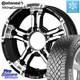 ジムニー コンチネンタル VikingContact 7 バイキング スタッドレス 215/70R16 RAYS 【欠品次回4月末】 レイズ デイトナ FDX-J DAYTONA ホイール 16 X 5.5J +20 5穴 139.7