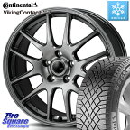 ヴェゼル コンチネンタル VikingContact 7 バイキング スタッドレス 215/60R16 Japan三陽 ZACK JP-205 ホイール 16 X 6.5J +48 5穴 114.3