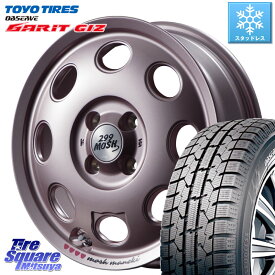 TOYO ガリットギズ GARIT GIZ ●● 2023年製 スタッドレス 175/70R14 MANARAY 【欠品次回6月中-下旬予定】MID 299 MOSH MANEKI モッシュ マネキ 14インチ 14 X 4.5J +45 4穴 100 ソリオ