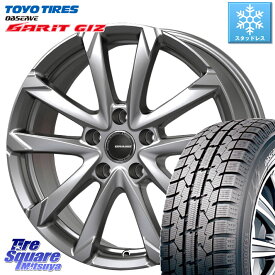 TOYO ガリットギズ GARIT GIZ ●● 在庫● 2023年製 スタッドレス 185/60R16 KOSEI QGC601S QRASIZ GC36F クレイシズ ホイール 16インチ 16 X 6.0J +40 5穴 100 シエンタ ラクティス