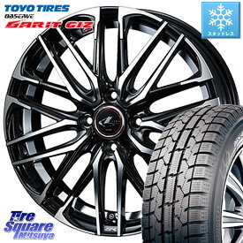 TOYO ガリットギズ GARIT GIZ ●● 在庫● 2023年製 スタッドレス 185/60R15 WEDS 【欠品次回08月上旬】 レオニス SK PBMC 5H ウェッズ Leonis ホイール 15インチ 15 X 6.0J +45 5穴 100 シエンタ