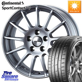 WEDS IR98538R/6 ウェッズ IRVINE F01 ホイール 19インチ 19 X 8.5J(MB W222) +38 5穴 112 コンチネンタル Sport Contact 7 スポーツコンタクト7 102Y XL 並行 2022年製 245/45R19 メルセデスベンツSクラス