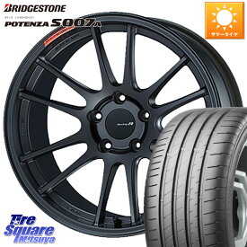 ENKEI エンケイ Racing Revolution GTC01RR ホイール 18 X 8.5J(MB W246) +45 5穴 112 ブリヂストン POTENZA ポテンザ S007A 【正規品】 サマータイヤ 225/40R18 メルセデスベンツ Bクラス