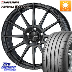 ENKEI エンケイ PerformanceLine PF03 (MD) ホイール 17 X 7.0J +50 5穴 100 ブリヂストン POTENZA ポテンザ S007A 【正規品】 サマータイヤ 225/50R17