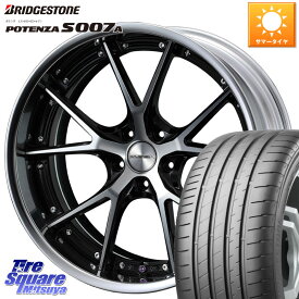 WEDS MAVERICK 905S S-LoDisk 18インチ 2ピース 18 X 7.5J +44 5穴 114.3 ブリヂストン POTENZA ポテンザ S007A 【正規品】 サマータイヤ 215/45R18 MAZDA3 VOXY