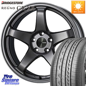 ENKEI エンケイ PerformanceLine PF05 DS 4H 15インチ 15 X 6.0J +40 4穴 100 ブリヂストン REGNO レグノ GR-X2 GRX2 サマータイヤ 185/55R15 ノート サクシード