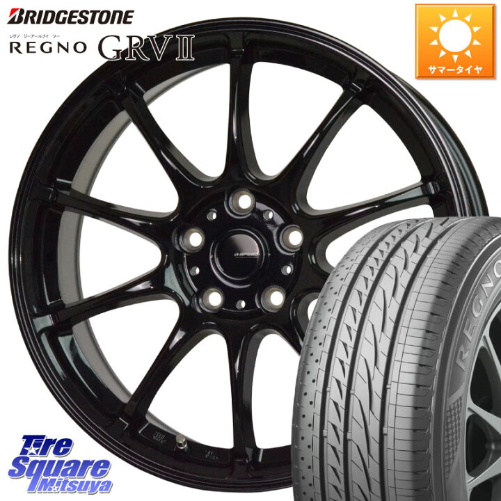 楽天市場】HotStuff G.SPEED G-07 ホイール 18インチ 18 X 7.5J +48 5  