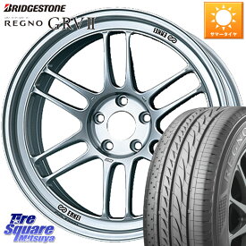 KYOHO ENKEI エンケイ Racing RPF1 SILVER ホイール 17 X 7.5J +48 5穴 100 ブリヂストン REGNO レグノ GRV2 GRV-2サマータイヤ 205/55R17