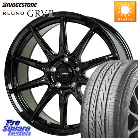 HotStuff G-SPEED G-05 G05 5H ホイール 4本 18インチ 18 X 7.0J +48 5穴 100 ブリヂストン REGNO レグノ GRV2 GRV-2サマータイヤ 215/50R18