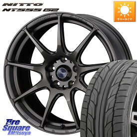 WEDS 【欠品次回12月下旬】 ウェッズ スポーツ SA99R SA-99R 17インチ 17 X 7.0J +48 5穴 100 NITTO ニットー NT555 G2 サマータイヤ 215/45R17 210系カローラスポーツ 50系プリウス BRZ・86・GR86