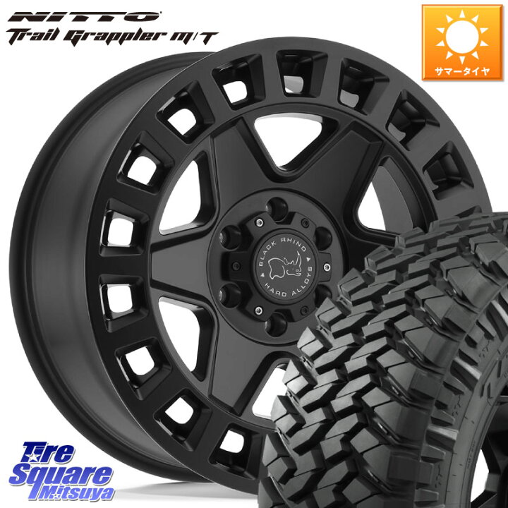 楽天市場】BLACK RHINO YORK ブラックライノ ヨーク BK 17インチ 