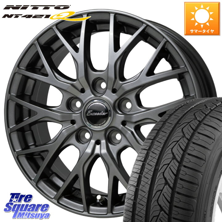 楽天市場】HotStuff Exceeder E05-2 ホイール 17インチ 17 X 7.0J +45 
