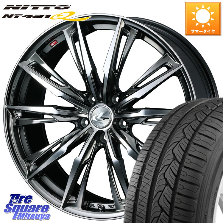 235/60R18インチ ブリヂストン ブリザック WZ-1 WZ1 5H114.3 スタッドレスタイヤホイール4本セット ウェッズ レオニス GX BMCMC