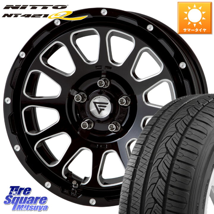 楽天市場】DELTA FORCE デルタフォース オーバル 8J ホイール 17インチ 