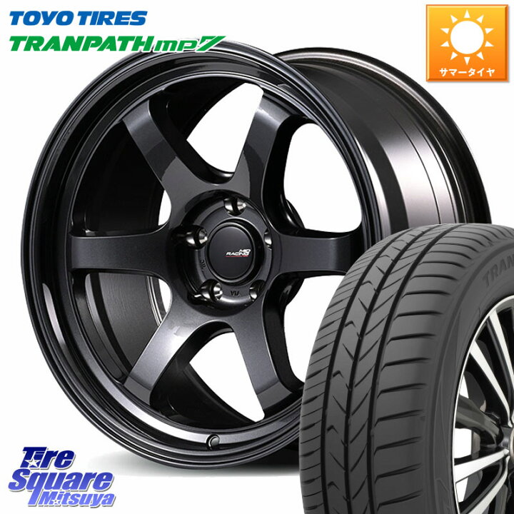 楽天市場】MANARAY MID RACING R06 ホイール 18インチ 18 X 7.5J +50 5 