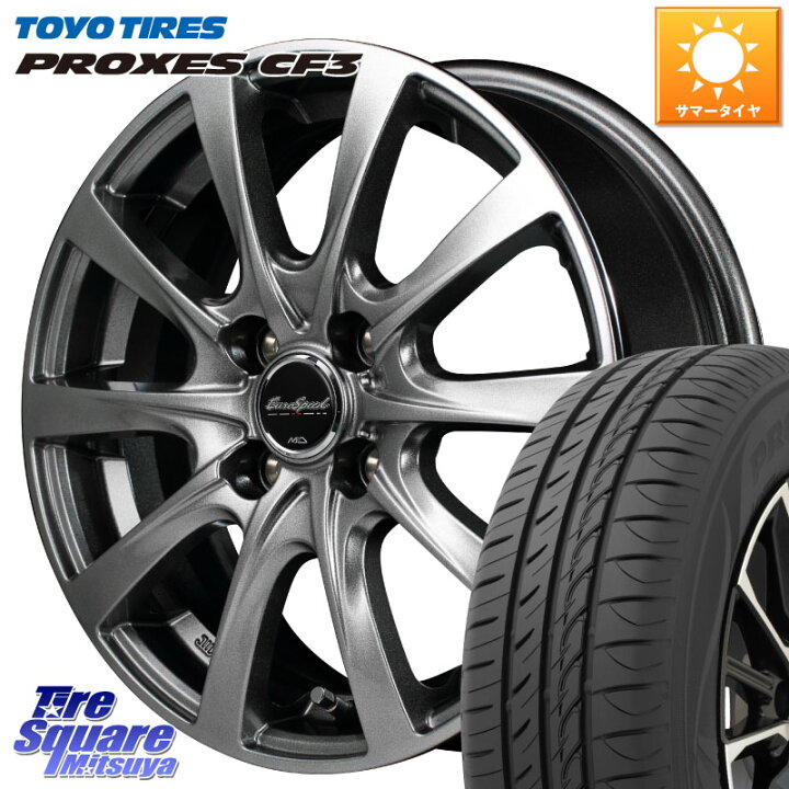 楽天市場】MANARAY MID EuroSpeed F10 ホイール 4本 15インチ 15 X 5.5 