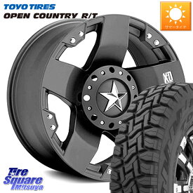 KMC XD775ROCKSTAR ホイール 17インチ 17 X 8.0J(US) +35 5穴 114.3 TOYOTIRES オープンカントリー RT トーヨー OPENCOUNTRY R/T サマータイヤ 225/60R17