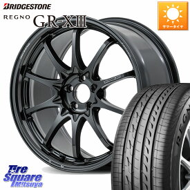 RAYS 【欠品次回3~4月】 CE28N-plus VOLK RACING 鍛造 ホイール 18インチ 18 X 9.5J(FK) +45 5穴 120 ブリヂストン REGNO GR-X3 GRX3 GR-XIII レグノ サマータイヤ 265/35R18 FK8シビックTypeRブレンボキャリパー対応