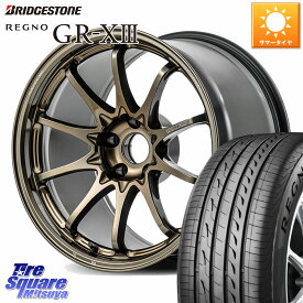 RAYS 【欠品次回5~6月】 CE28N-plus VOLK RACING 鍛造 ホイール 18インチ 18 X 9.5J(FK) +45 5穴 120 ブリヂストン REGNO GR-X3 GRX3 GR-XIII レグノ サマータイヤ 265/35R18 FK8シビックTypeRブレンボキャリパー対応