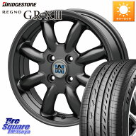 ブリヂストン REGNO GR-X3 GRX3 GR-XIII レグノ サマータイヤ 165/55R14KOSEI MINILITE ガンメタ ホイー…