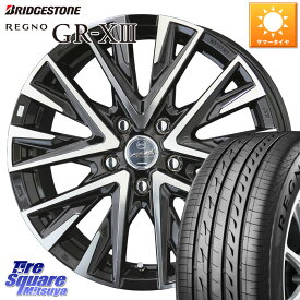 KYOHO 【欠品次回12月中旬】スマック レジーナ SMACK LEGINA ホイール 16 X 6.5J +38 5穴 114.3 ブリヂストン REGNO GR-X3 GRX3 GR-XIII レグノ サマータイヤ 225/55R16