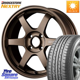 RAYS 【欠品次回11~12月】 VOLK RACING TE37 SONIC TE37 ソニック ホイール 16インチ 16 X 6.0J +42 4穴 100 ブリヂストン NEXTRY ネクストリー サマータイヤ 195/65R16 ライズ ロッキー ガソリン車 4穴