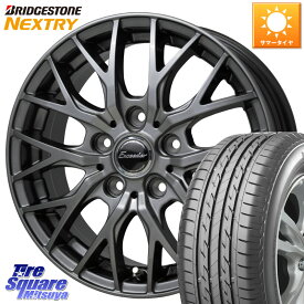 HotStuff Exceeder E05-2 ホイール 16インチ 16 X 6.5J +38 5穴 114.3 ブリヂストン NEXTRY ネクストリー サマータイヤ 195/65R16 60系プリウス