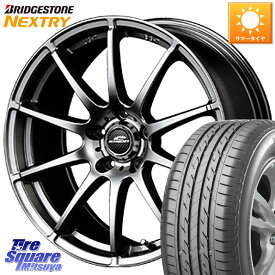 MANARAY MID SCHNEIDER StaG スタッグ ホイール 16インチ 16 X 6.5J +38 5穴 114.3 ブリヂストン NEXTRY ネクストリー サマータイヤ 195/65R16 60系プリウス