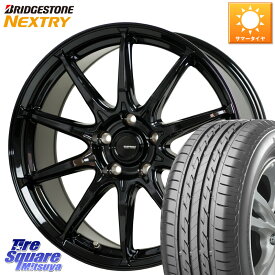 HotStuff G-SPEED G-05 G05 5H ホイール 4本 15インチ 15 X 6.0J +53 5穴 114.3 ブリヂストン NEXTRY ネクストリー サマータイヤ 205/70R15