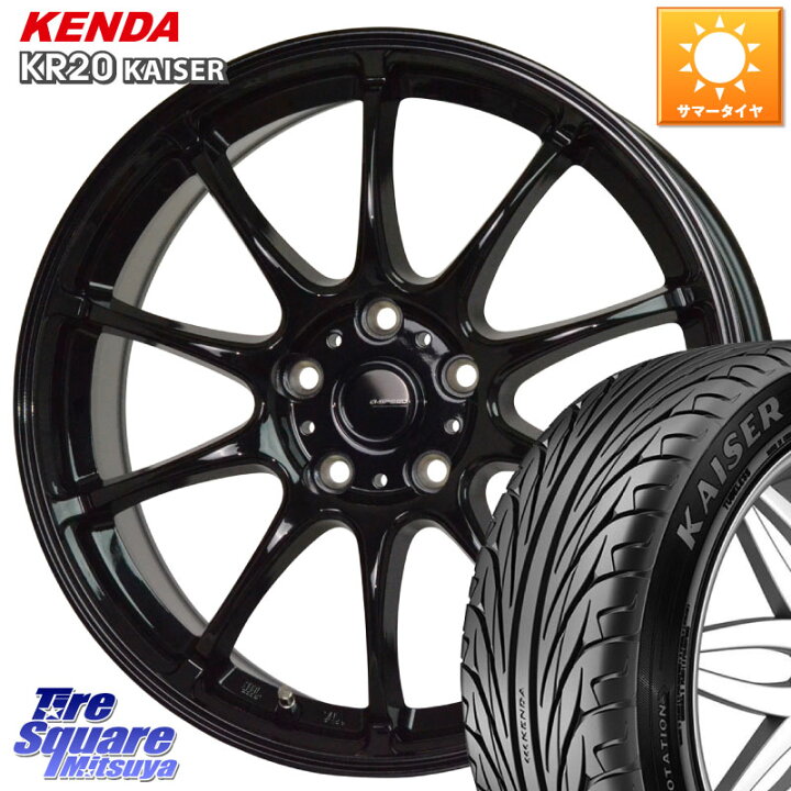楽天市場】HotStuff G.SPEED G-07 ホイール 17インチ 17 X 7.0J +45 5 