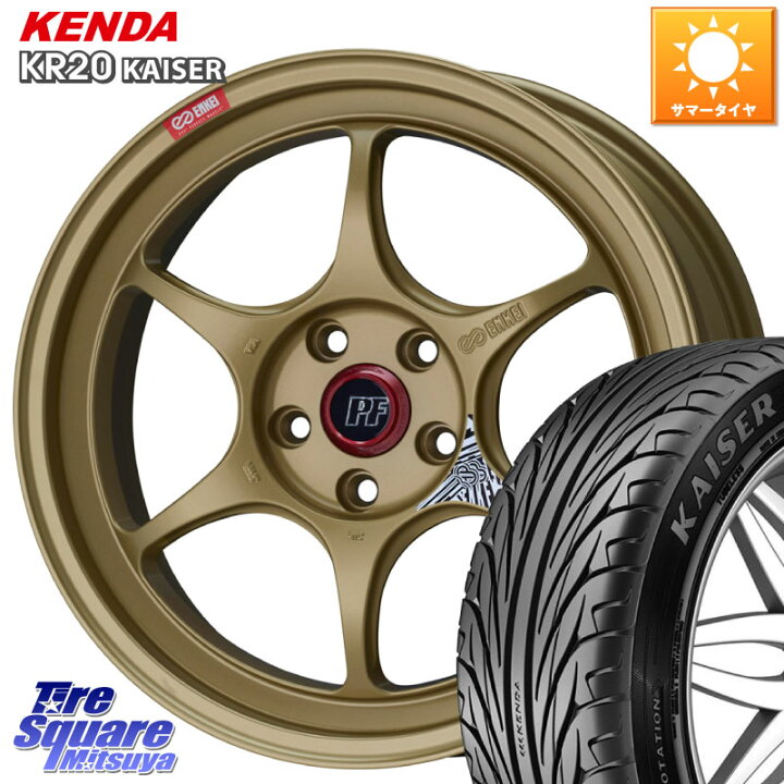 楽天市場】KENDA ケンダ カイザー KR20 サマータイヤ 245/40R18ENKEI 