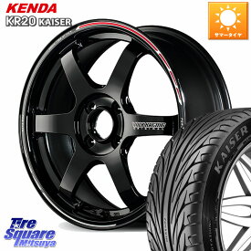 KENDA ケンダ カイザー KR20 サマータイヤ 195/45R16RAYS 【欠品次回2~3月】 TE37 SONIC TIME ATTACK EDITION 軽自動車専用 鍛造 ホイール 16インチ 16X5.5J 46 4穴 100