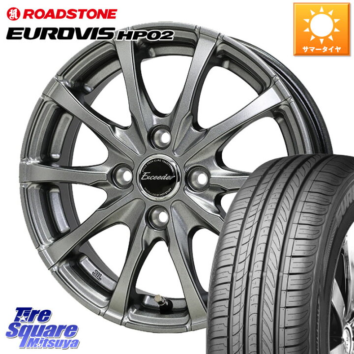 楽天市場】HotStuff Exceeder E08 ホイール 14インチ 14 X 5.5J +38 4 