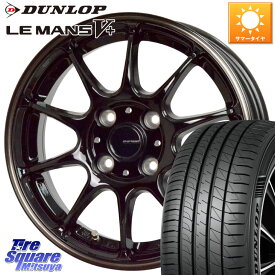 HotStuff G・SPEED P-07 ジー・スピード ホイール 17インチ 17 X 6.5J +45 4穴 100 DUNLOP ダンロップ LEMANS5+ ルマンV+ 205/55R17 ライズ ロッキー ガソリン車 4穴