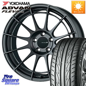 YOKOHAMA R0420 ADVAN FLEVA V701 ヨコハマ 235/50R18ENKEI エンケイ Racing Revolution NT03RR GM ホイール 18X8.5J 35 5穴 114.3 30系アルファード/ヴェルファイア 20系アルファード