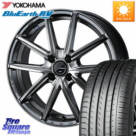 WEDS LEONIS NAVIA 08 ホイール 16インチ 16 X 6.0J +42 4穴 100 YOKOHAMA ブルーアース ミニバン RV03 ヨコハマ 215/65R16