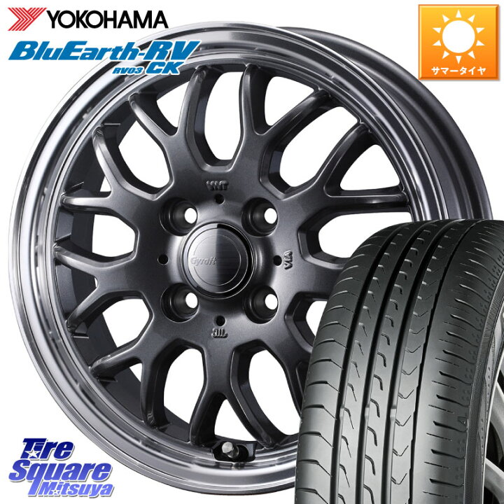 楽天市場】WEDS グラフト GYRAFT 9M GM ホイール 15インチ 15 X 5.5J + 