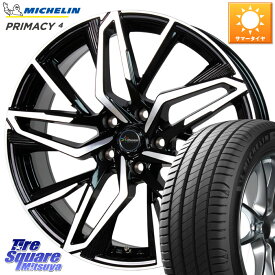 HotStuff Chronus CH-112 クロノス CH112 ホイール 19インチ 19 X 7.5J +38 5穴 114.3 ミシュラン PRIMACY4 プライマシー4 Acoustic 105W XL GOE SUV 正規 235/55R19 80系ハリアー FE0系アリアARIYA T33エクストレイル アウトランダーPHEV