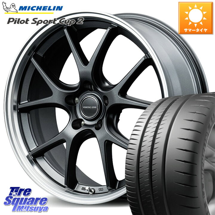 楽天市場】MANARAY MID VERTEC ONE EXE5 Vselection ホイール 18インチ 